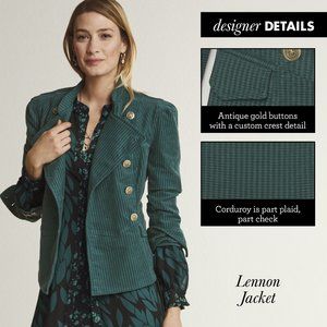cabi Fall 2020 Lennon Jacket, Medium, NWT